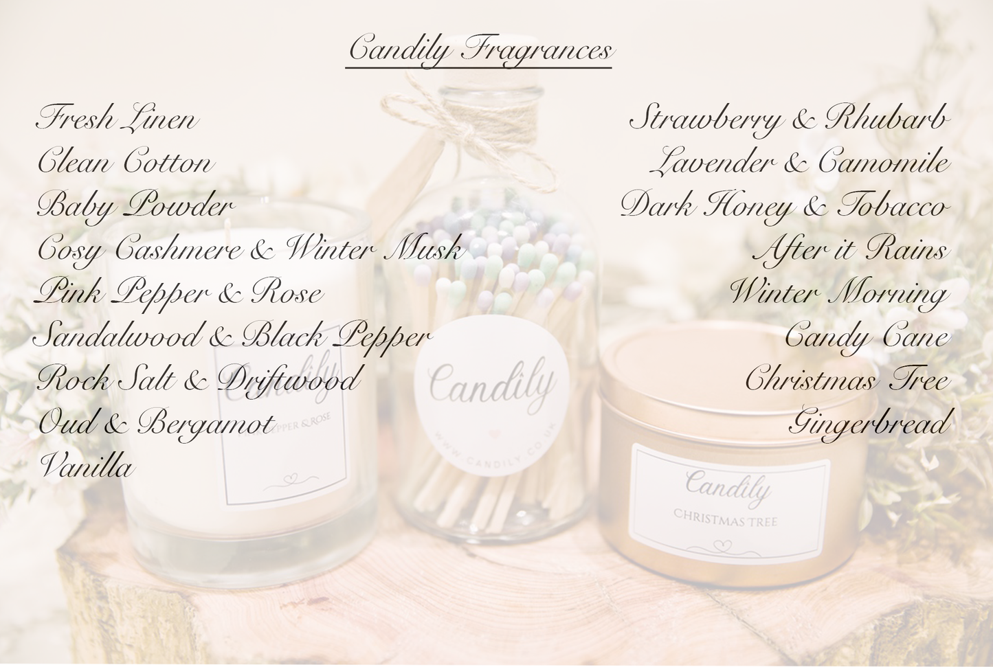 Candily's Three Candle Gift Box